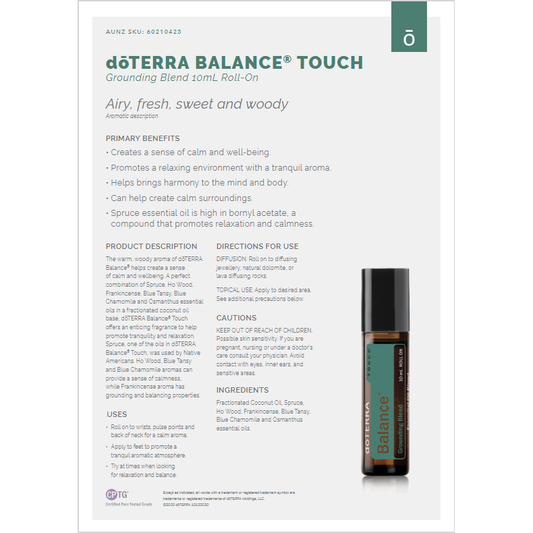 dōTERRA BALANCE® TOUCH