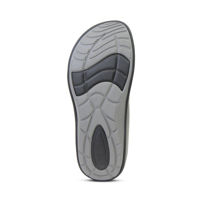 Aetrex Maui Mens Orthotic Flip Flops