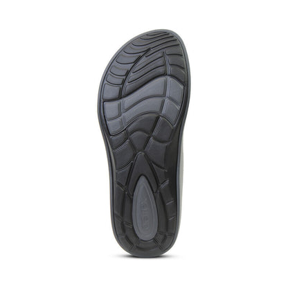 Aetrex Maui Mens Orthotic Flip Flops