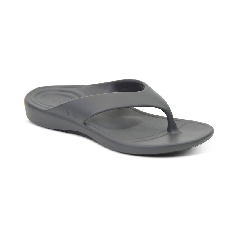 Aetrex Maui Mens Orthotic Flip Flops