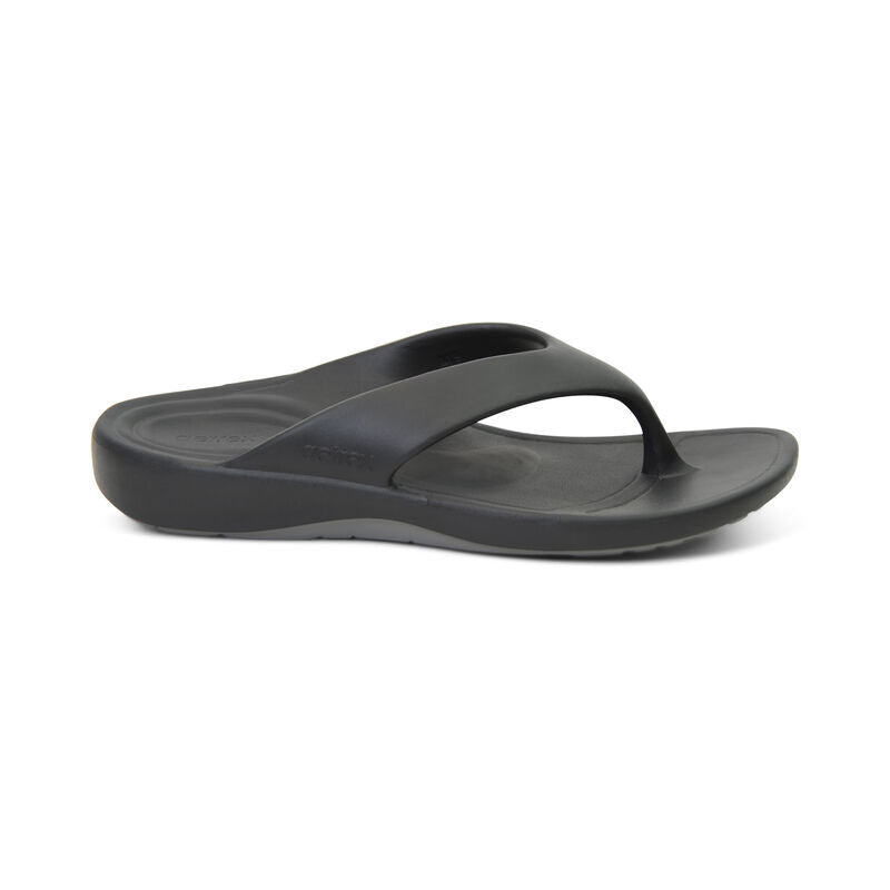 Aetrex Maui Mens Orthotic Flip Flops - Anjelstore 