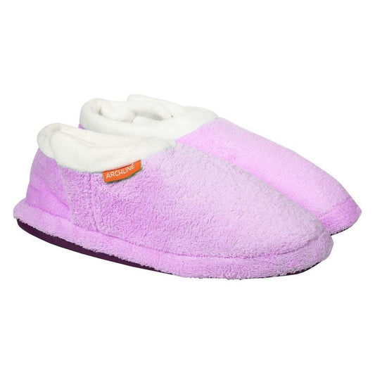 Archline Orthotic Cozy Adjustable Closed Velcro Slippers - Anjelstore 