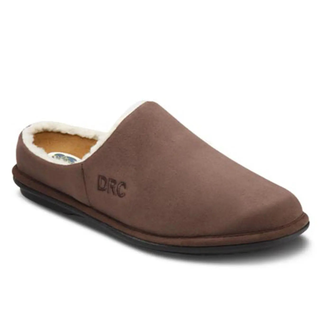 Dr. Comfort Easy Medical Grade Mens Slippers Chocolate - Anjelstore 