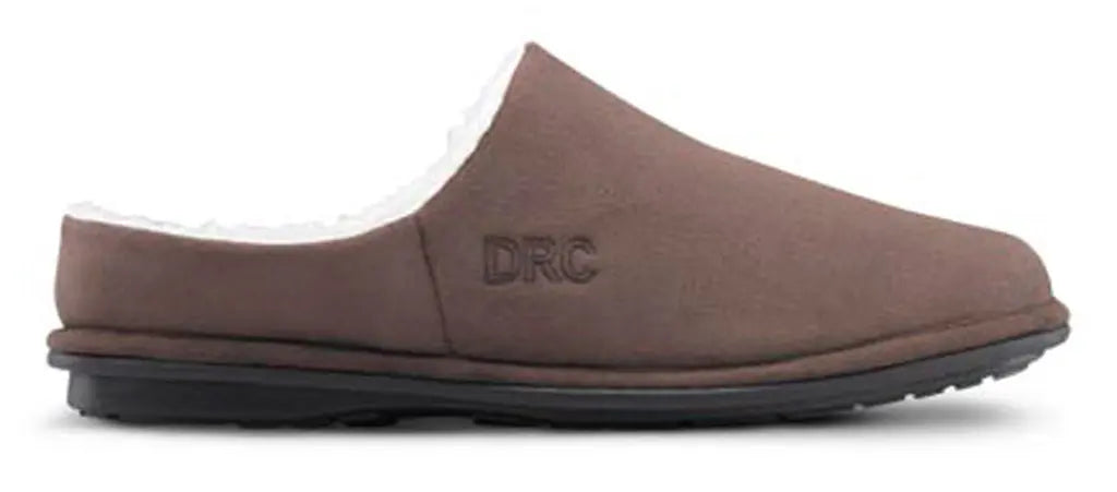 Dr. Comfort Easy Medical Grade Mens Slippers Chocolate - Anjelstore 