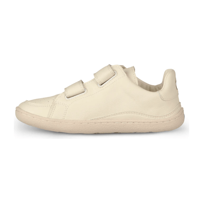 PaperKrane Barefoot Comfort Shoe - Oat Milk Velcro (Kids) - Anjelstore 