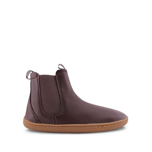 Paperkrane Barefoot Comfort Shoes - Chocolate Chelsea Boots (Adult) - Anjelstore 