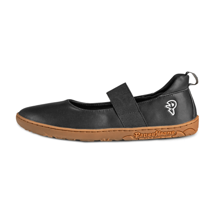 PaperKrane Barefoot Comfort Shoes - Licorice MaryJanes (Adult) - Anjelstore 