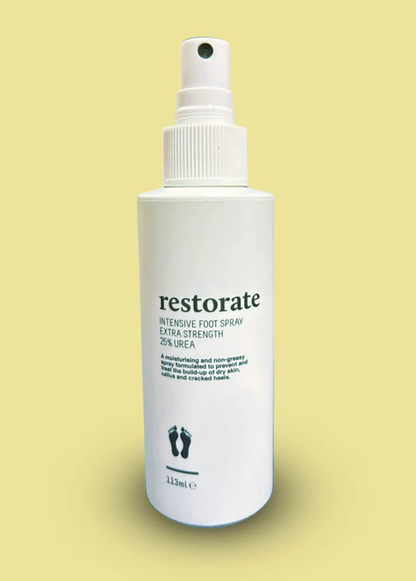 Restorate Intensive Foot Spray 125ml (contains 25% Urea)