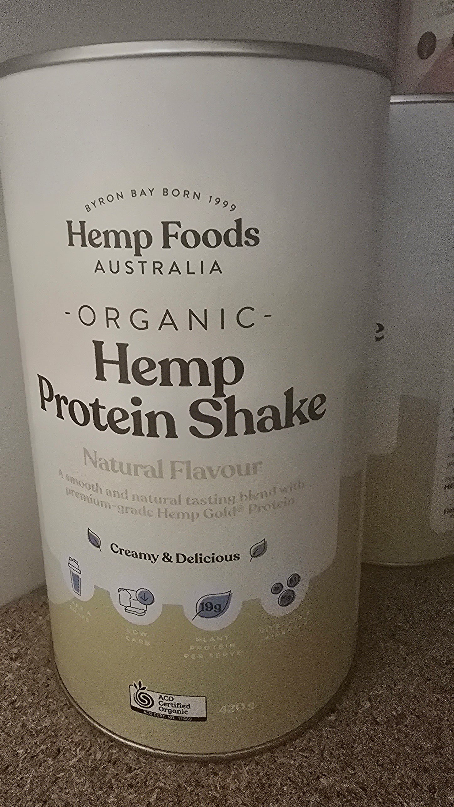 Hemp Food Australia Organic Hemp Protein Vanilla, Chocolate and Mixed Berry 420g