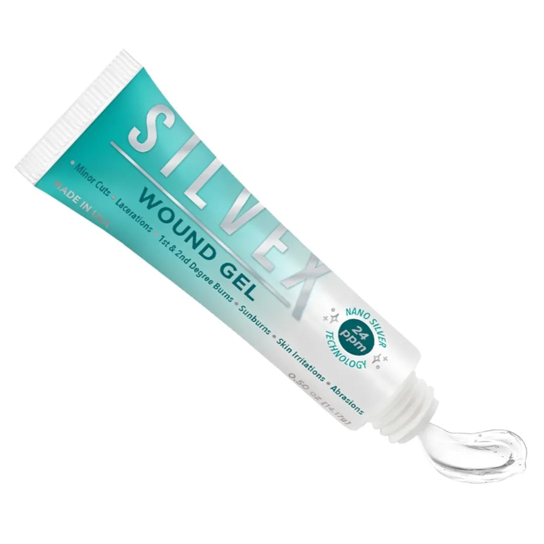 Silvex Nano Silver Wound Gel 24ppm (14.2g) - Anjelstore 