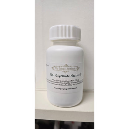 Zinc Glycinate (Chelated) The Gumpii Apothecary - Anjelstore 