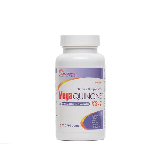 Megaquinone K2-7 Capsules (60 Caps) Microbiome Labs - Anjelstore 