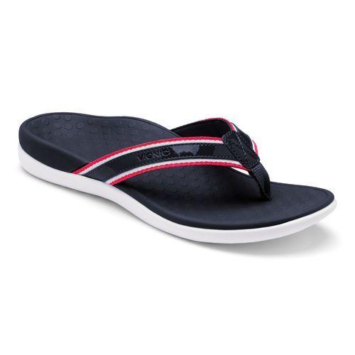 Vionic Women's Tide II Toe Post Sandal US 9 Navy (Last One) - Anjelstore 